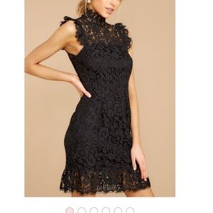 Black Lace Boutique Dress (NWT)
